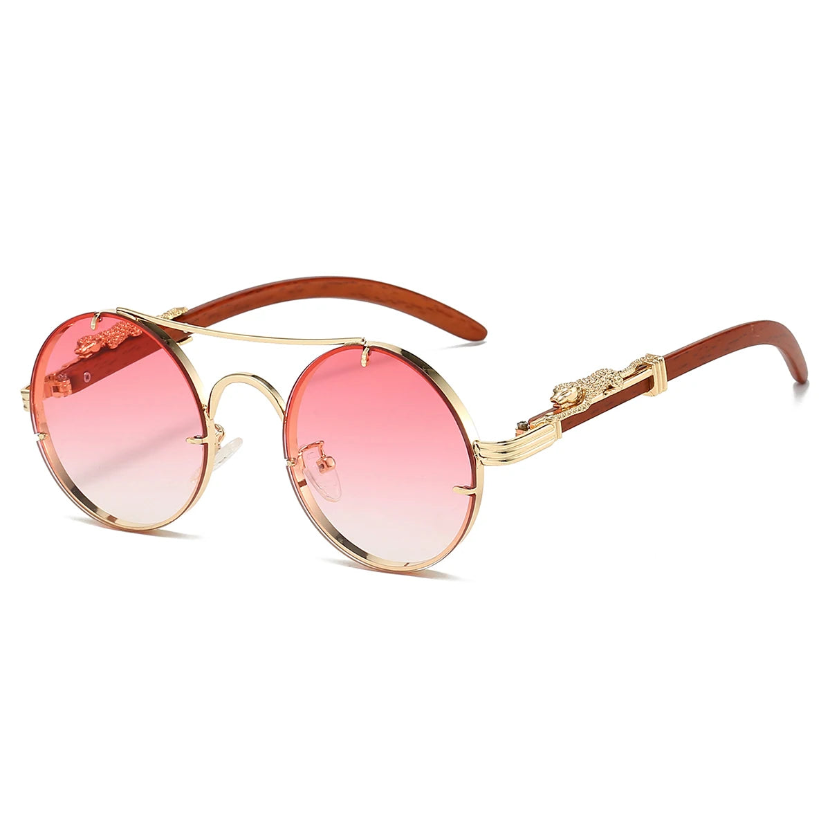 RetroLuxe Round Sunglasses