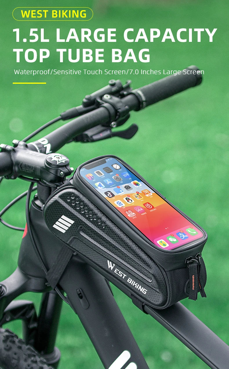 Waterproof Touchscreen Bike Phone Bag