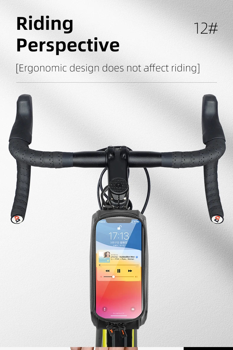 Waterproof Touchscreen Bike Phone Bag