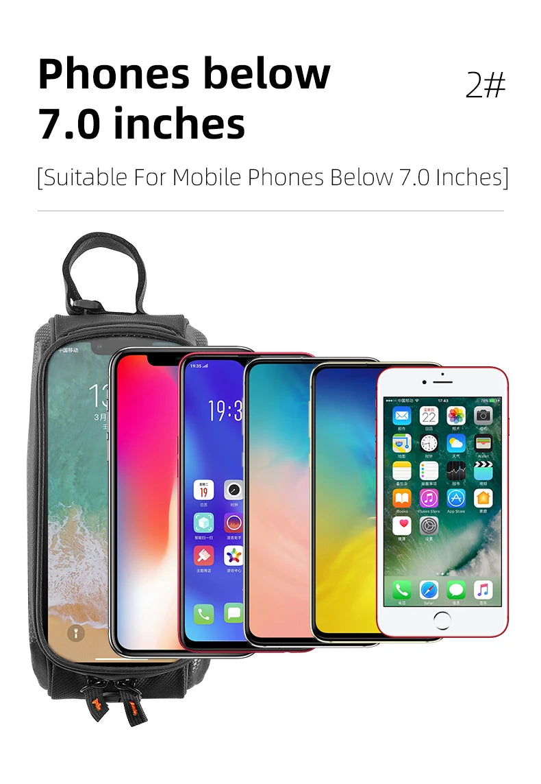 Waterproof Touchscreen Bike Phone Bag