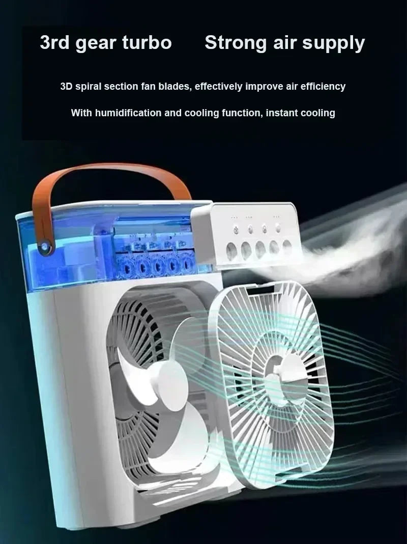 3-in-1 Portable Air Cooler Humidifier