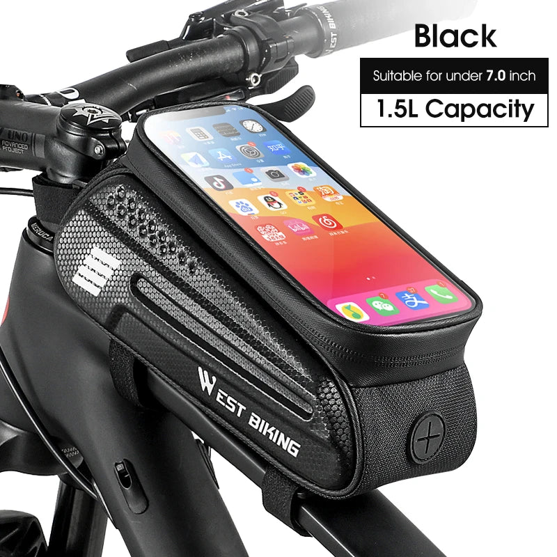 Waterproof Touchscreen Bike Phone Bag