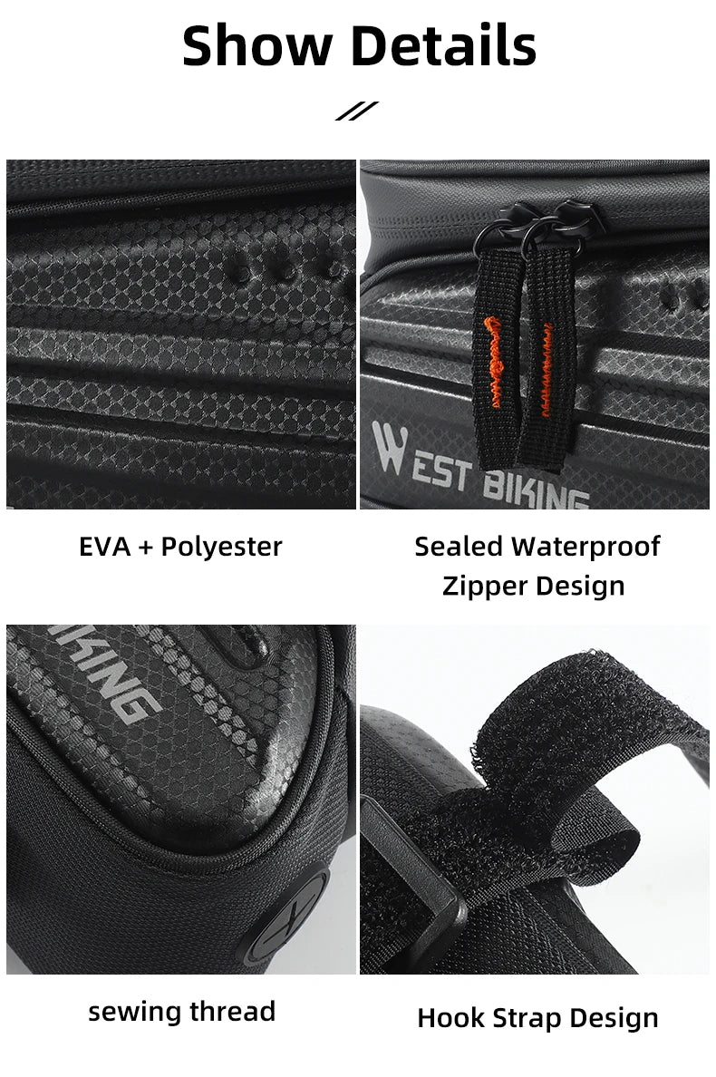 Waterproof Touchscreen Bike Phone Bag