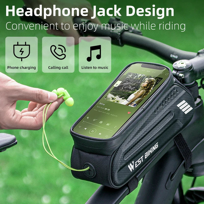 Waterproof Touchscreen Bike Phone Bag