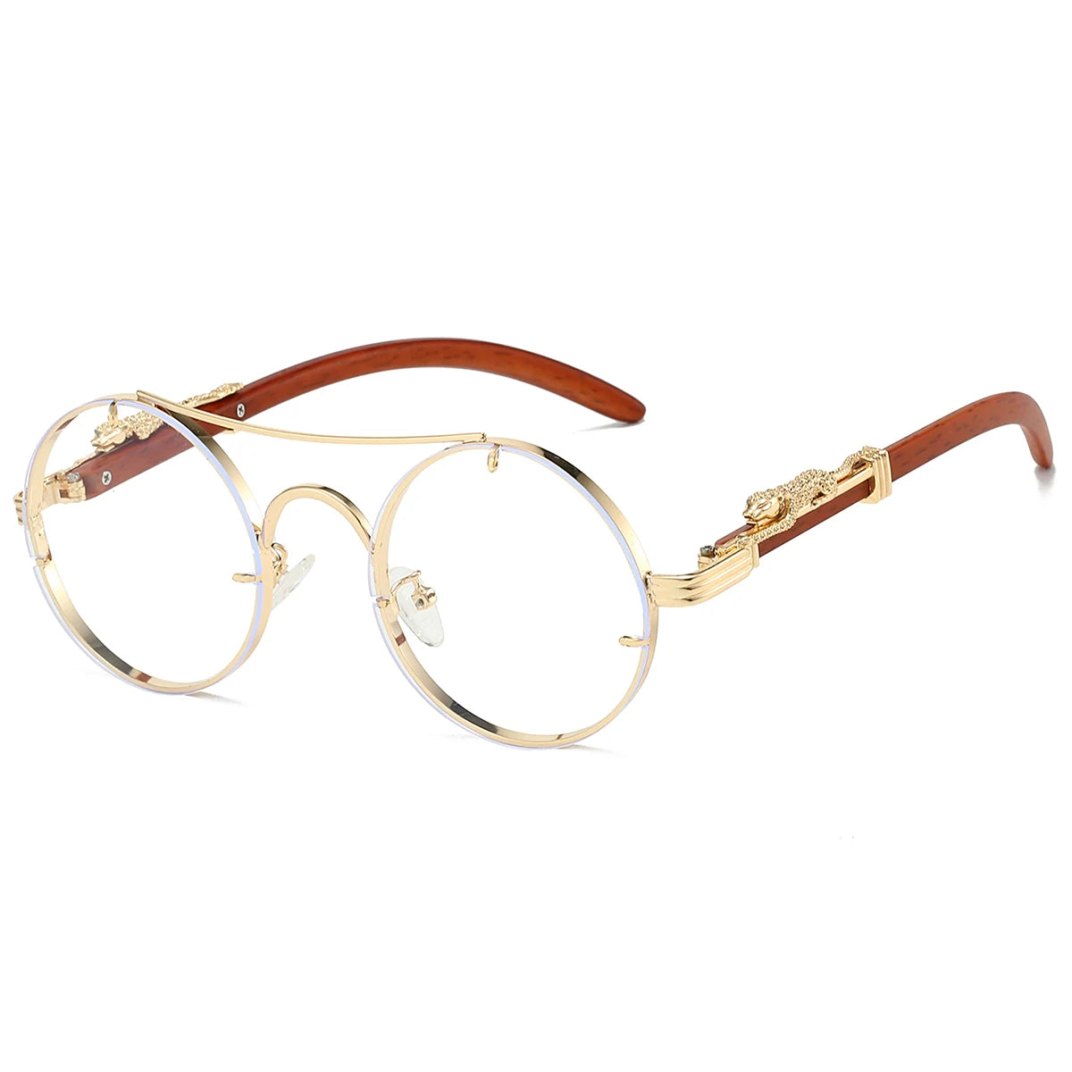 RetroLuxe Round Sunglasses
