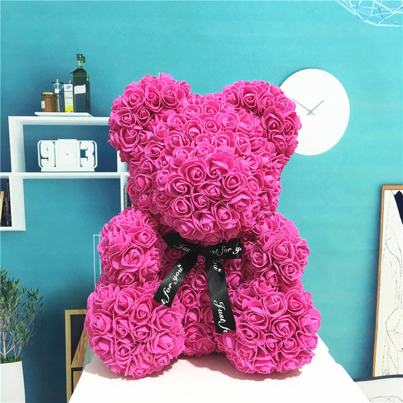 Rose Teddy Bear