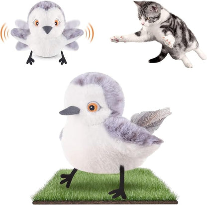 Interactive Flapping Bird Cat Toy