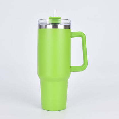 Hot and Cold Tumbler with Straw