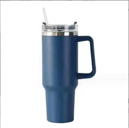 Hot and Cold Tumbler with Straw