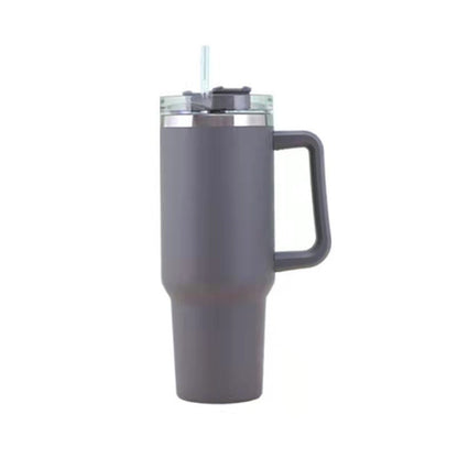 Hot and Cold Tumbler with Straw