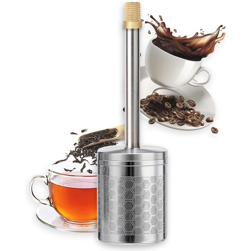 Final Press Coffee Maker - Easy Press Filter and Infuser