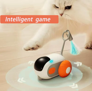 Pet Interactive Electric Car Toy